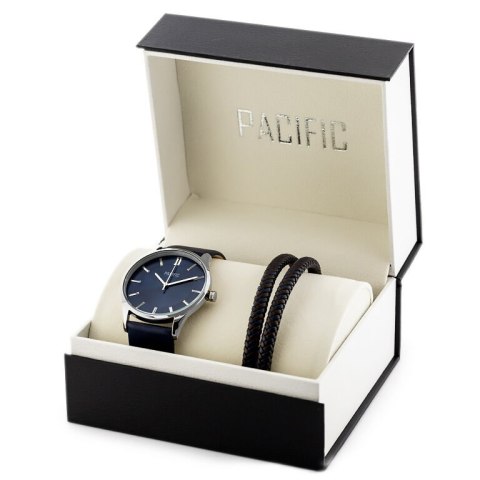 ZEGAREK MĘSKI PACIFIC X0091-08 - komplet prezentowy (zy094c) Pacific