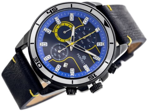 ZEGAREK MĘSKI PERFECT CH02L - CHRONOGRAF (zp351e) + BOX Perfect