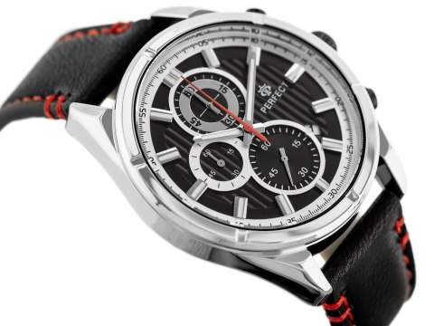 ZEGAREK MĘSKI PERFECT CH03L - CHRONOGRAF (zp352b) + BOX Perfect