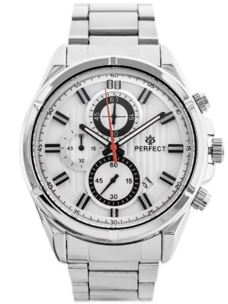 ZEGAREK MĘSKI PERFECT CH03M - CHRONOGRAF (zp358b) + BOX Perfect