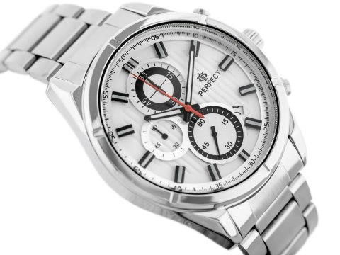 ZEGAREK MĘSKI PERFECT CH03M - CHRONOGRAF (zp358b) + BOX Perfect