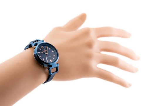 ZEGAREK G. ROSSI - LESTI - 3652B (zg772h) - blue + BOX G. Rossi