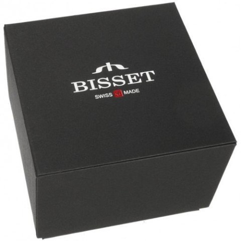 ZEGAREK MĘSKI BISSET BSCF15 - TYTANOWY (zb086b) Bisset