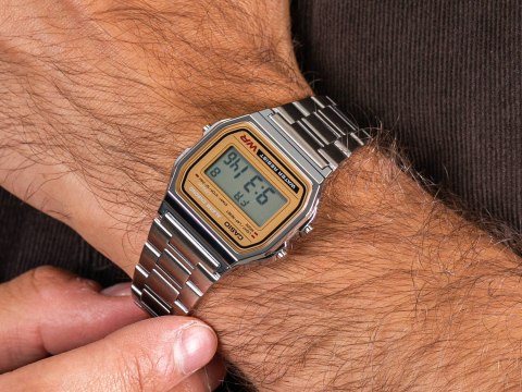 ZEGAREK MĘSKI CASIO A158WEA-9 (zd093b) - KLASYKA + BOX Casio