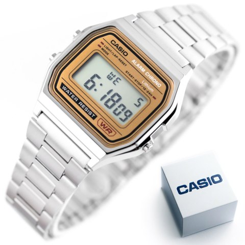 ZEGAREK MĘSKI CASIO A158WEA-9 (zd093b) - KLASYKA + BOX Casio