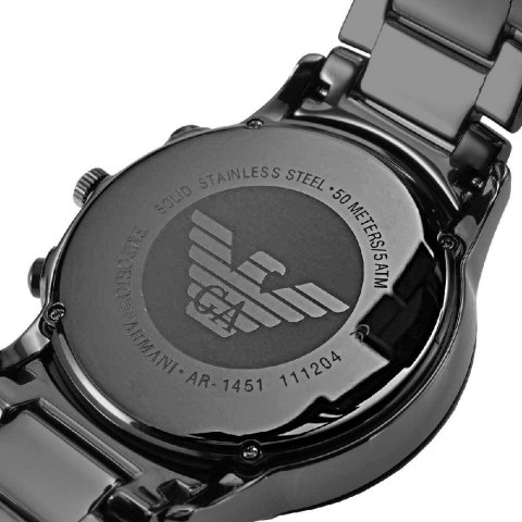 ZEGAREK MĘSKI EMPORIO ARMANI AR1451 - CERAMICA + BOX Emporio Armani