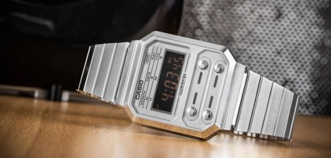 Zegarek Casio Retro Vintage A100WE-7BEF (zd640a) Casio