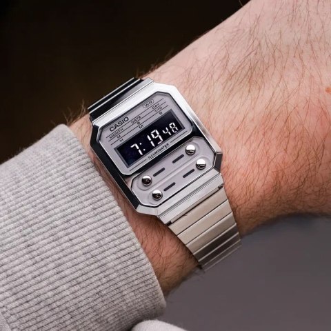 Zegarek Casio Retro Vintage A100WE-7BEF (zd640a) Casio