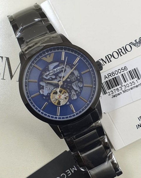 Zegarek męski EMPORIO ARMANI RENATO AUTOMATIC AR60056 (zi058b) Emporio Armani