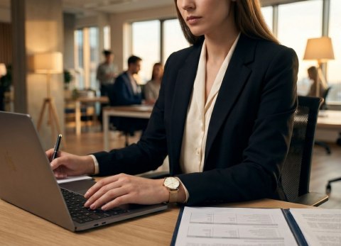 ZEGAREK DAMSKI PAUL LORENS - PL20025B-4D1 (zg594h) + BOX Paul Lorens