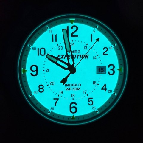 ZEGAREK MĘSKI TIMEX EXPEDITION T49990 - INDIGLO Timex