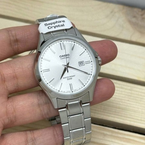 Zegarek Męski Casio MTS-115D-7A + BOX (zd292c) SZAFIR Casio