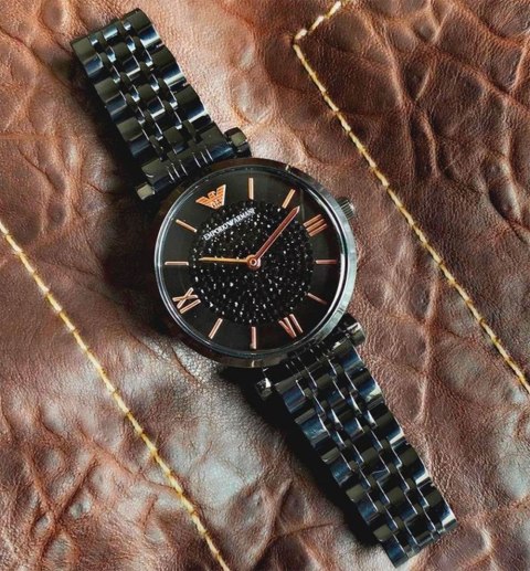 ZEGAREK DAMSKI EMPORIO ARMANI AR11245 - GIANNI T-BAR (zi511g) + BOX Emporio Armani