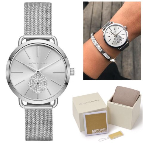 ZEGAREK DAMSKI MICHAEL KORS MK3843 - PORTIA (zm502a) Michael Kors