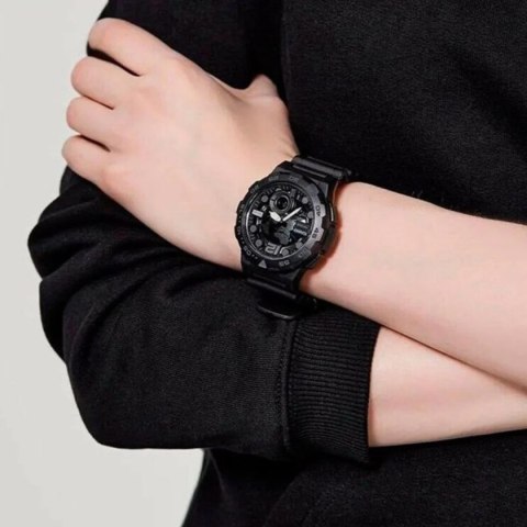 ZEGAREK MĘSKI CASIO AEQ-100W-1BV (zd070b) - WORLD TIME + BOX Casio