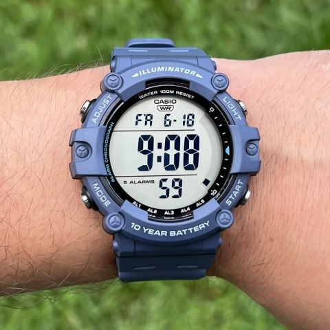 ZEGAREK MĘSKI CASIO SPORT ILLUMINATOR AE-1500WH-2A + BOX Casio