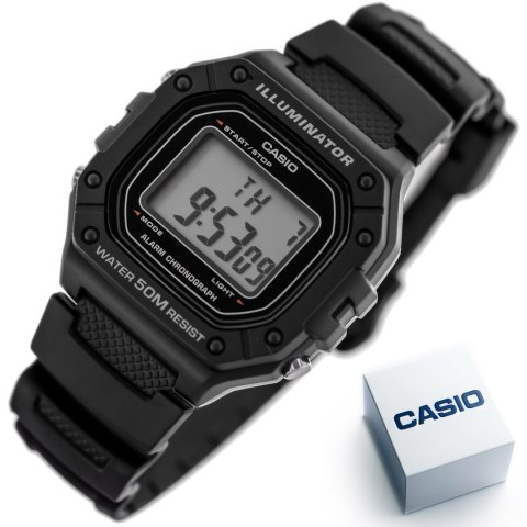 ZEGAREK MĘSKI CASIO W-218H-1A + BOX Casio