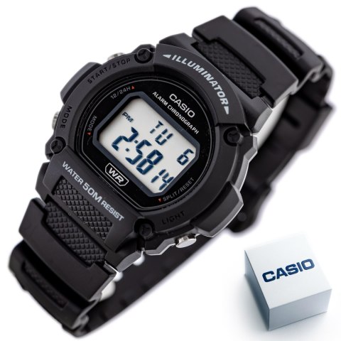 ZEGAREK MĘSKI CASIO W-219H-1A + BOX Casio