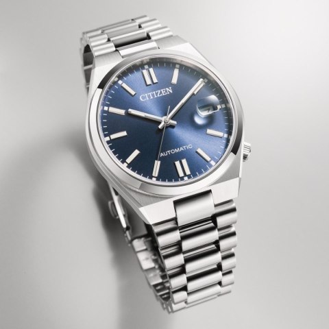 ZEGAREK MĘSKI CITIZEN Tsuyosa NJ0200-50M - AUTOMAT SZAFIR Citizen