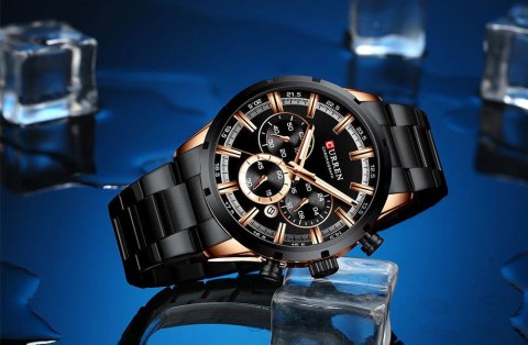 ZEGAREK MĘSKI CURREN 8355 CHRONOGRAF (zc028d) +BOX Curren