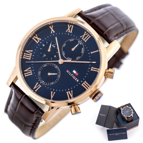ZEGAREK MĘSKI TOMMY HILFIGER 1791399 KANE (zf045b) + BOX Tommy Hilfiger