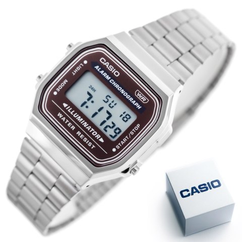 ZEGAREK UNISEX CASIO A168WA-5A VINTAGE + BOX Casio