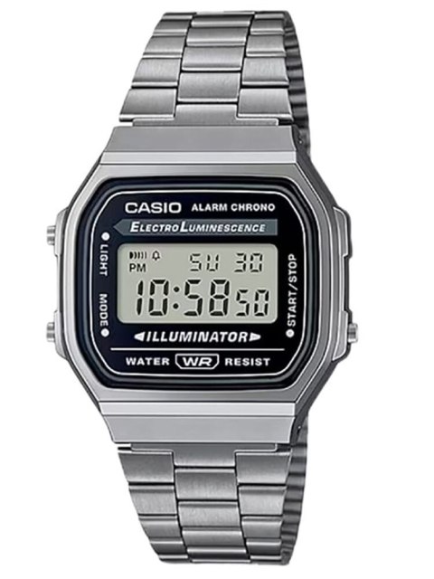 ZEGAREK UNISEX CASIO A168WGG-1A (zd088e) - KLASYKA + BOX Casio