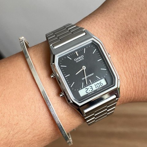ZEGAREK UNISEX CASIO VINTAGE Youth AQ-230A-1DMQYES + BOX Casio