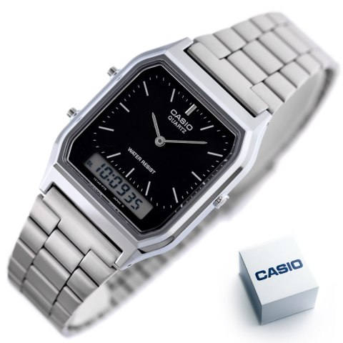 ZEGAREK UNISEX CASIO VINTAGE Youth AQ-230A-1DMQYES + BOX Casio