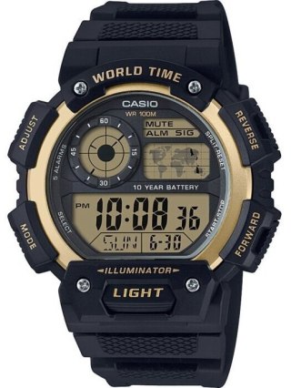 Zegarek Męski Casio AE-1400WH-9AVEF (zd110b) Casio