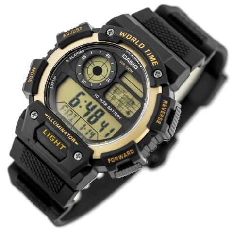 Zegarek Męski Casio AE-1400WH-9AVEF (zd110b) Casio
