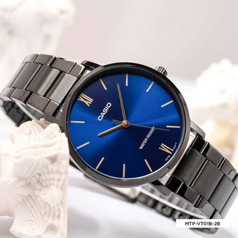 Zegarek Męski Casio MTP-VT01B-2B + BOX Casio