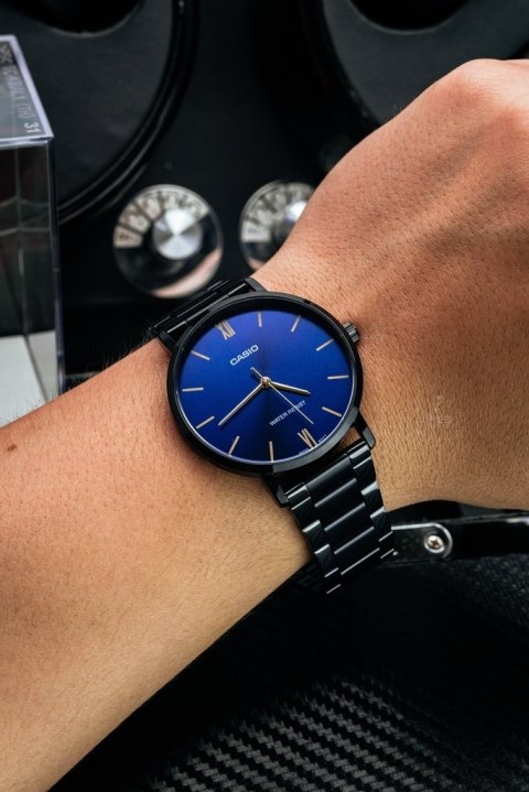 Zegarek Męski Casio MTP-VT01B-2B + BOX Casio