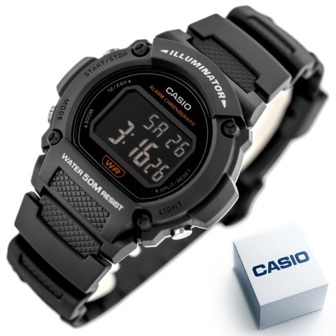 Zegarek Męski Casio W-219H-8BVEF (zd207g) + BOX Casio