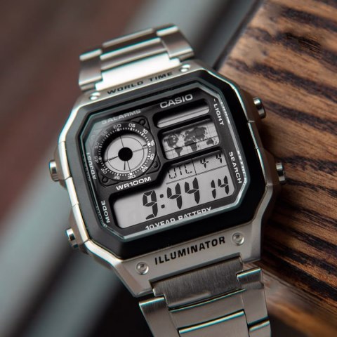 ZEGAREK MĘSKI CASIO AE-1200WHD-1A (zd159a) + BOX Casio