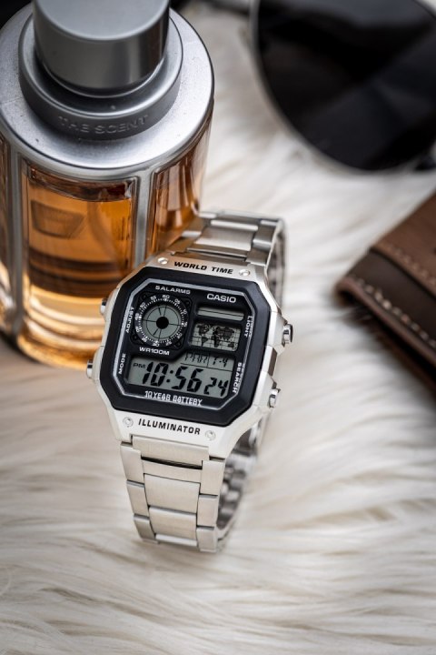 ZEGAREK MĘSKI CASIO AE-1200WHD-1A (zd159a) + BOX Casio
