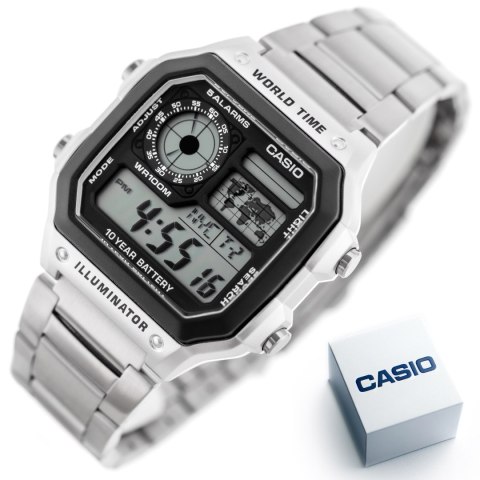 ZEGAREK MĘSKI CASIO AE-1200WHD-1A (zd159a) + BOX Casio