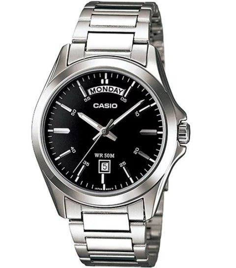 ZEGAREK MĘSKI CASIO MTP-1370D-1A1V (zd025b) + BOX Casio