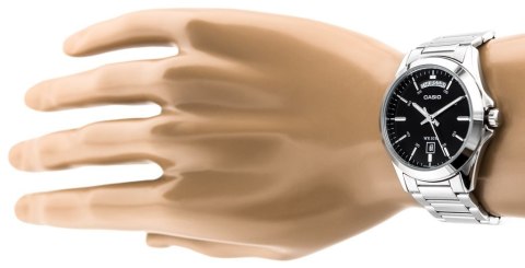 ZEGAREK MĘSKI CASIO MTP-1370D-1A1V (zd025b) + BOX Casio
