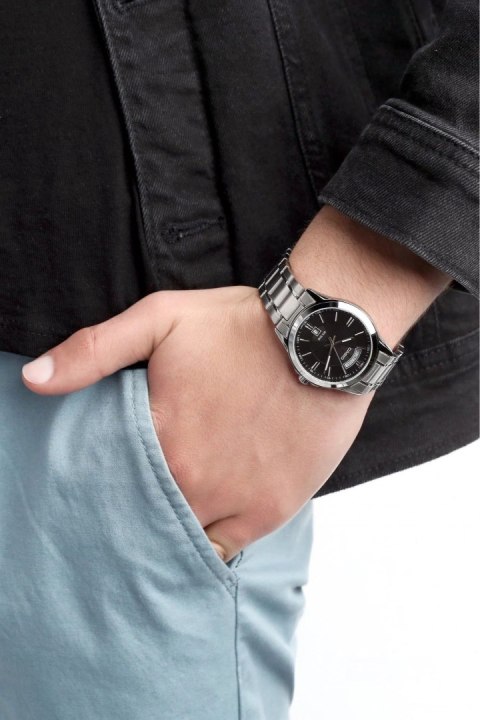 ZEGAREK MĘSKI CASIO MTP-1370D-1A1V (zd025b) + BOX Casio