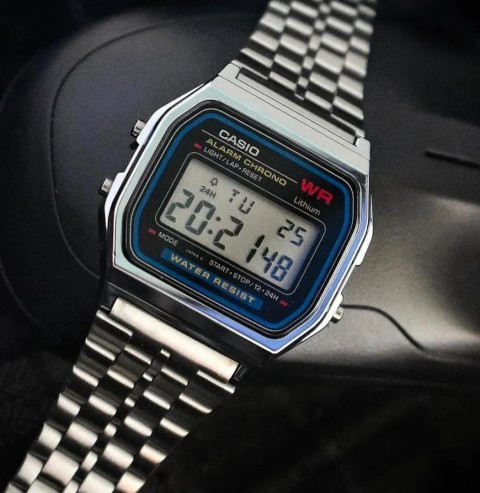 ZEGAREK MĘSKI CASIO A159W-N1DF - KLASYKA (zd168a) + BOX Casio