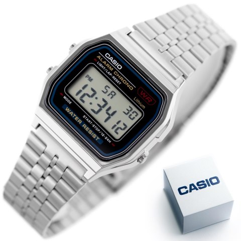 ZEGAREK MĘSKI CASIO A159W-N1DF - KLASYKA (zd168a) + BOX Casio