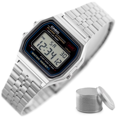 ZEGAREK MĘSKI CASIO A159WA-N1DF - KLASYKA (zd168b) + BOX Casio