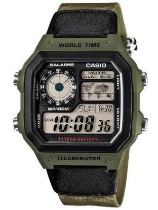 ZEGAREK MĘSKI CASIO AE-1200WHB-3B + BOX Casio