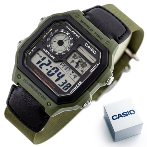 ZEGAREK MĘSKI CASIO AE-1200WHB-3B + BOX Casio