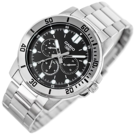 ZEGAREK MĘSKI CASIO MTP-VD300D-1E (zd268a) + BOX Casio