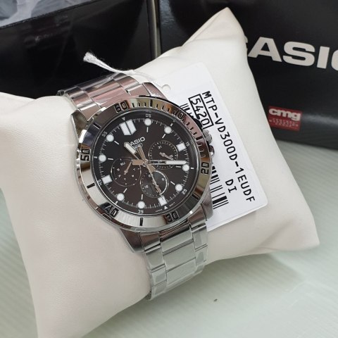 ZEGAREK MĘSKI CASIO MTP-VD300D-1E (zd268a) + BOX Casio