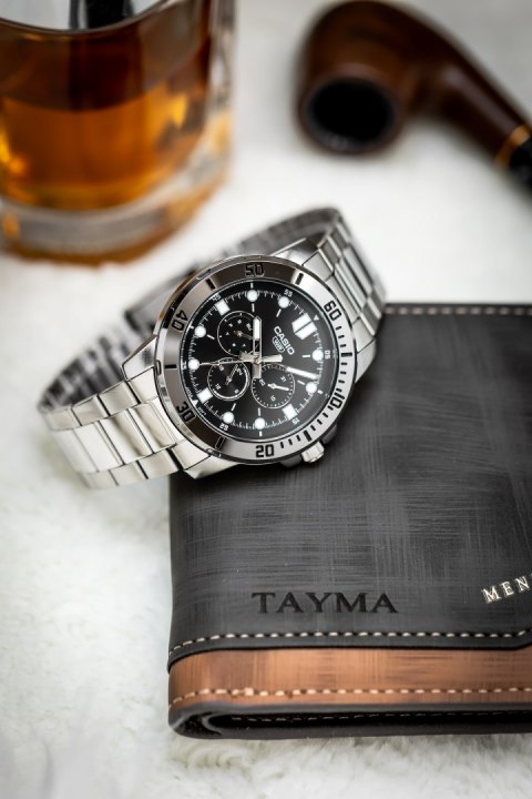 ZEGAREK MĘSKI CASIO MTP-VD300D-1E (zd268a) + BOX Casio