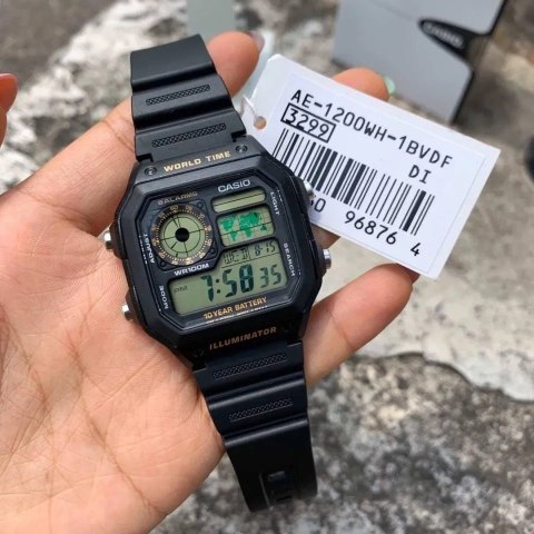 ZEGAREK MĘSKI CASIO Sports AE-1200WH-1B + BOX (zd146c) Casio