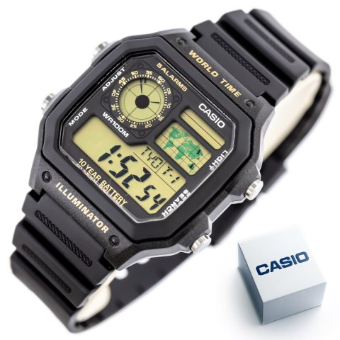 ZEGAREK MĘSKI CASIO Sports AE-1200WH-1B + BOX (zd146c) Casio